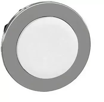 Schneider Electric ZB4F Frontelement Drucktaster 30mm wei&szlig; nicht rastend (ZB4FH1)
