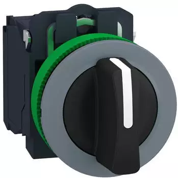 Schneider Electric Harmony XB5F Wahlschalter Kunststoff 30mm (XB5FDCUST04)