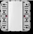 Jung CD5212TSM Tastsensor-Modul 1-fach 24V AC/DC Duroplast Weiß (CD5212TSM)