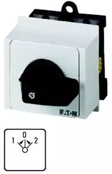 Eaton T0-2-8215/IVS Umschalter 20A 4 Kontakte 45&deg; tastend Verteilereinbau (048340)