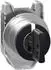 Schneider Electric ZB4F Frontelement Schlüsselschalter 30mm 3-Stellig Schwarz (ZB4FG1)