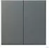 Jung Wippe für KNX Taster 2-fach Gris Foncé (LC102202)
