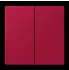 Jung Wippe für KNX Taster 2-fach, rouge carmin (LC102229)