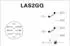 TRU Components LAS2GQF-22ZE/G/12V/N/P Vandalismusgeschützter Druckschalter, Schalter + Taster, 250V/AC (701846)
