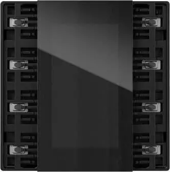 Gira Tastsensor 4.55 Plus 2/4-fach KNX schwarz (5016050)