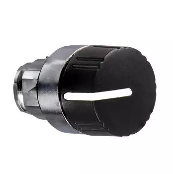 Schneider Electric Harmony XB4 Drehwahlschalter Frontelement Metall 22mm schwarz 2 Stellungen rastend (ZB4BD29)