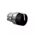 Schneider Electric Harmony XB4 Drehwahlschalter Frontelement Metall 22mm schwarz 2 Stellungen rastend (ZB4BD29)