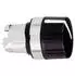 Schneider Electric Harmony XB4 Drehwahlschalter Frontelement Metall 22mm schwarz 2 Stellungen rastend (ZB4BD29)
