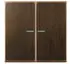 Jung KNX RF Taster 2-fach, Messing antik (ME10921STRFAT)