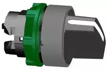 Schneider Electric Wahlschalter Frontelement 3-Positionen Kunststoff 22mm (ZB5AD5C0)