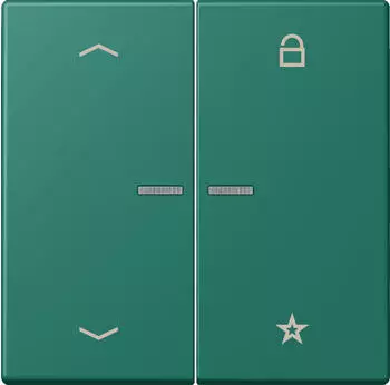 Jung eNet Taster Universal 1-fach FM LC (FMLC1701P216)