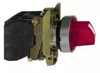 Schneider Electric Harmony XB4 Leuchtdrehschalter Rot &Oslash;22mm (XB4BK124B5)