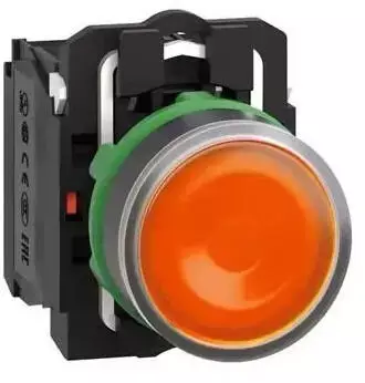 Schneider Electric Harmony XB5 Leuchtdrucktaster orange 22mm 1S+1&Ouml; 110-120V AC (XB5AW35G5)