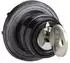 Schneider Electric KBC1S Betätigungselement 45x45mm Schloss RONIS 8R1, silber (KBC1S)