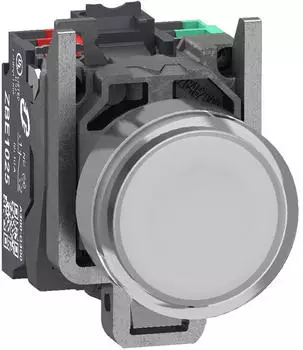 Schneider Electric Harmony XB4 Leuchtdrucktaster 22mm wei&szlig; 1S 1&Ouml; (XB4BW31B55)