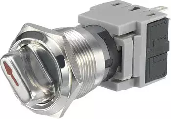 TRU Components LAS1-BGQ Vandalismusgesch&uuml;tzter Drehschalter 250V/AC 5A (704315)