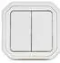 Legrand Plexo New Doppelwechselschalter/Taster 10A IP55 (069855L)
