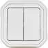 Legrand Plexo New Doppelwechselschalter/Taster 10A IP55 (069855L)