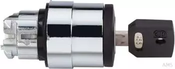 Schneider Electric Frontelement rund Schl&uuml;sselschalter RONIS 455, rechts, D22 (ZB4BG1)