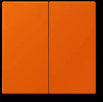 Jung ENO LC 995260 EnOcean Funk-Wandsender 4-kanalig, orange (ENOLC995260)