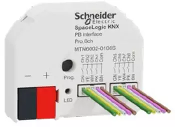 Merten SpaceLogic KNX Secure Tasterschnittstelle 8-fach Pro (MTN6002-0108S)