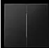 Jung ENOLS995SWM EnOcean Funk-Wandsender 4-kanalig, Serie LS, graphitschwarz matt (ENOLS995SWM)