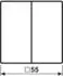 Jung LB-Management Taster 2fach Duroplast lackiert, champagner (A1702CH)