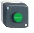 Schneider Electric XALD104 Gehäuse mit Taster flach grün 1S (XALD104)