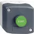 Schneider Electric XALD104 Gehäuse mit Taster flach grün 1S (XALD104)