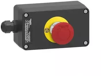 Schneider Electric XAWG178EX ATEX-Tasterstation Not-Aus 1NC+1&Ouml;, Rot (XAWG178EX)