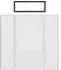 Berker Beschriftungsfeld B.IQ Tastsensoren 5-fach, klar transparent (75900082)