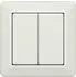 Eltako FT55BT/EL-ws Funk-4-Kanal-Bluetooth-Taster 55x55mm, elko-weiß (30000248)