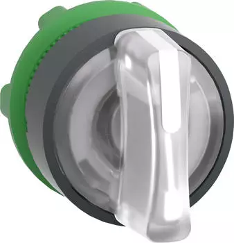 Schneider Electric Harmony XB5 Leuchtwahlschalter 3-stellig 22mm cremewei&szlig; (ZB5AK1513)