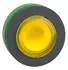 Schneider Electric Harmony XB5F Leuchtdrucktaster Frontelement, Kunststoff, 30mm, gelb, rastend (ZB5FH83)