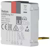 Theben 4800405 Luxorliving T4.1, 4-fach Bin&auml;reingang-tasterschnittstelle