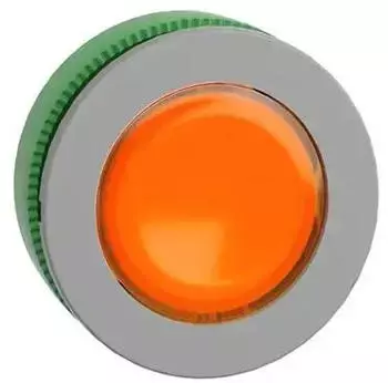 Schneider Electric Leuchtdrucktaster Frontelement rastend orange 30mm (ZB5FH053C0)