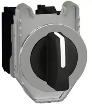 Schneider Electric Wahlschalter XB4F 30mm 2S schwarz 3 Schaltstellungen (XB4FD53)