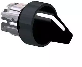 Schneider Electric ZB4BD27 Frontelement Wahlschalter 2 Stellungen &Oslash;22mm Schwarz (ZB4BD27)