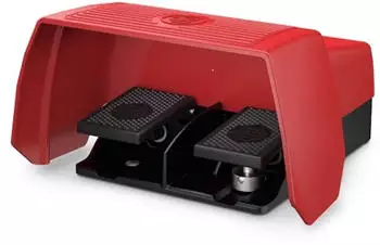 Bernstein Fu&szlig;schalter F2-U1Z/ZSD UN 2 Pedale 5A IP67 (6062000562)