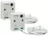 Oktaplex Rosa Mini-Einbau-Dämmerungsschalter mit externem Sensor weiß IP65 2er-Set (22023)
