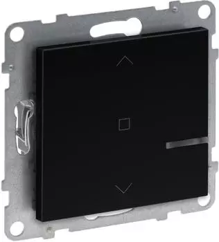 Legrand Seano with Netatmo Rollladenschalter 1-fach schwarz (765838)
