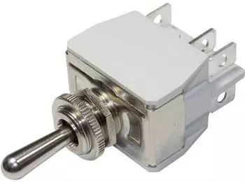 Apem Hebelschalter DPDT On-Off-On 250V/AC 6A (6-649H/2)