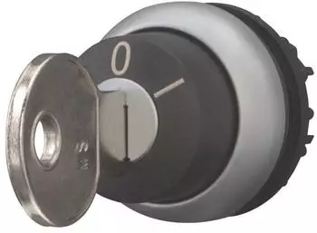 Eaton M22-WS-MS5 Schl&uuml;sseltaste 22,5mm 2 Positionen IP66 (111792)