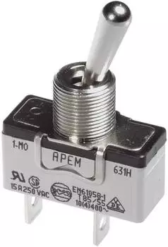 Apem 659H/2 Kippschalter 3PDT On-Off-On 250V 10A (659H/2)