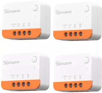 Sonoff Smart Switch ZBMINI Extreme 4x (ZBMINIL2)