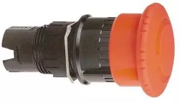Schneider Electric ZB6AS834 Pilzdrucktaster-Frontelement, Druckentriegelung (ZB6AS834)