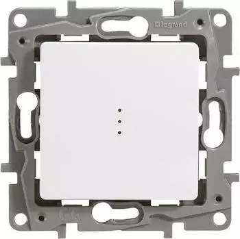 Legrand Nilo&eacute; Wechselschalter beleuchtbar, ultrawei&szlig; (664710)