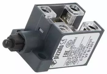 Pizzato Elettrica Endschalter Kunststoffstift, NO x2, 10A, 400VAC (VF B1201)