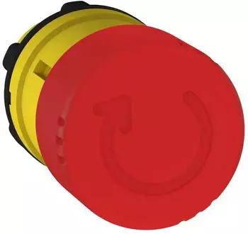 Schneider Electric Not-Aus-Schalter Frontkopf Kunststoff IP66 (ZB5AS834)