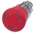Siemens Not-Halt-Pilzdrucktaster beleuchtet, 22mm, rot, Metall hochglanz (3SU10511HB200AA0)